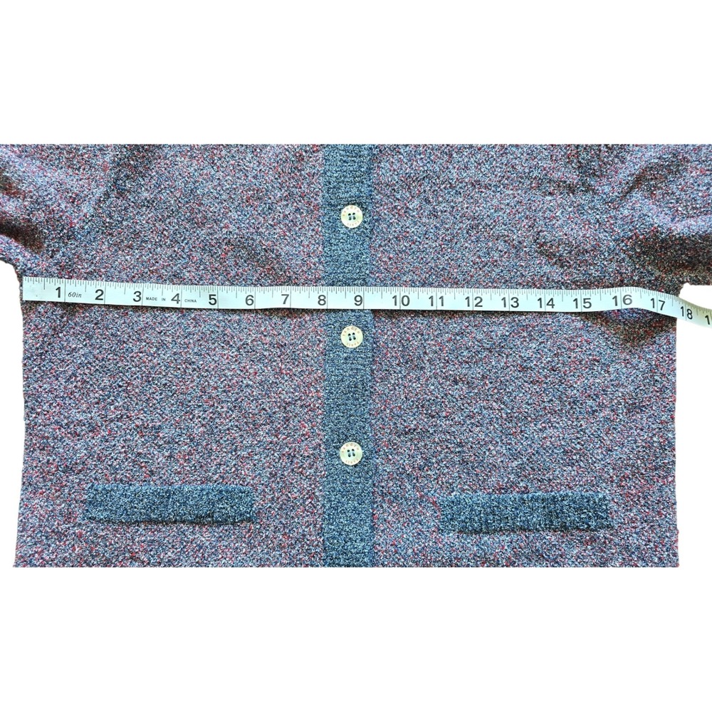 Sandro Paris Women's Cardigan Sweater Italian Yarn Button Front Sz 3 - Picture 8 of 10